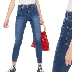 Topshop Jamie cropped denim